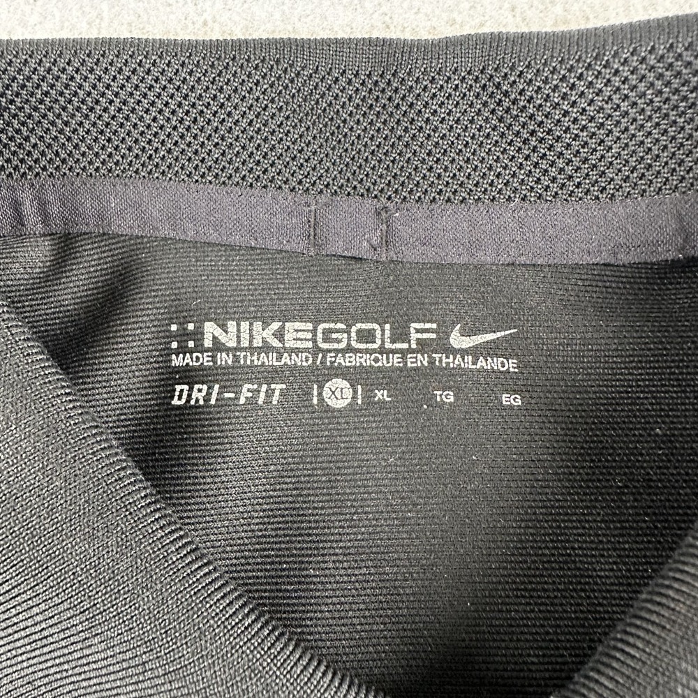 Nike Golf Men's Montana State Basketball Black Dri-FIT Polo Shirt Size XL - Picture 2 of 12
